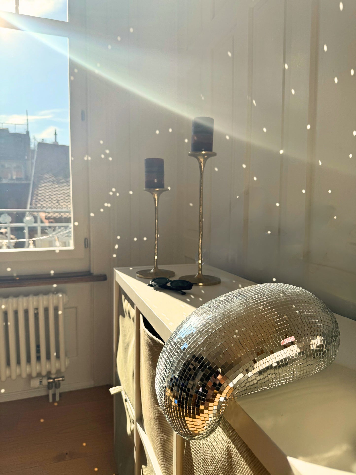 schmelzende Discokugel