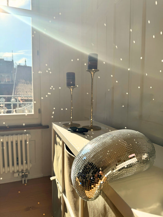 schmelzende Discokugel