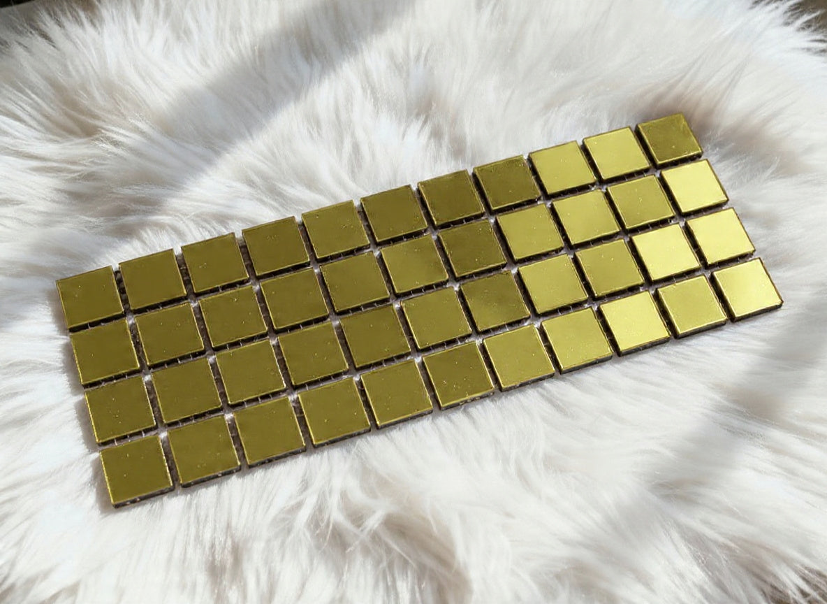 Mosaikteilchem am Stück - 1cm x 1cm